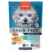 Беззерновой сухой корм Wanpy Puppy Grain Free Chicken для щенков, курица, 500 г