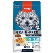 Беззерновой сухой корм Wanpy Puppy Grain Free Chicken для щенков, курица, 1.5 кг