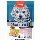 Беззерновой сухой корм Wanpy Puppy Grain Free Salmon для щенков, лосось, 500 г
