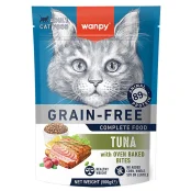 Беззерновой сухой корм Wanpy Adult Cat Grain Free Tuna для взрослых кошек, тунец, 500 г