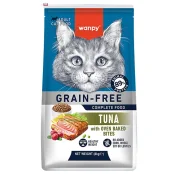 Беззерновой сухой корм Wanpy Adult Cat Grain Free Tuna для взрослых кошек, тунец, 8 кг