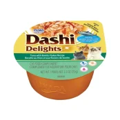 Лакомство Inaba Dashi Delights для кошек, тунец с хлопьями бонито, 70 г