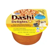 Лакомство Inaba Dashi Delights для кошек, тунец с сыром, 70 г