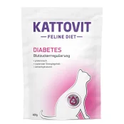 Сухий корм Kattovit Veterinary Diabetes для котів із цукровим діабетом і ожирінням, дієтичний, 0.4 кг