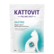 Сухий корм Kattovit Veterinary Gastro для котів із захворюваннями шлунково-кишкового тракту та підшлункової залози, дієтичний, 0.4 кг
