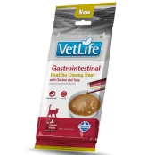 Лакомства Farmina VET LIFE CAT GASTROINTESTINAL для кошек, кремовые, с курицей и тунцом, 60 г