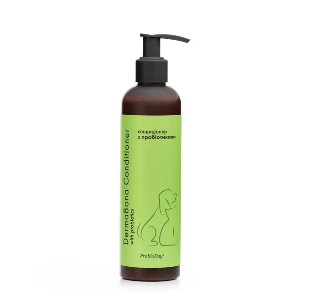 Кондиціонер ProbioDay DermaBona Conditioner для собак та котів, з пробіотиками, 0.25 л