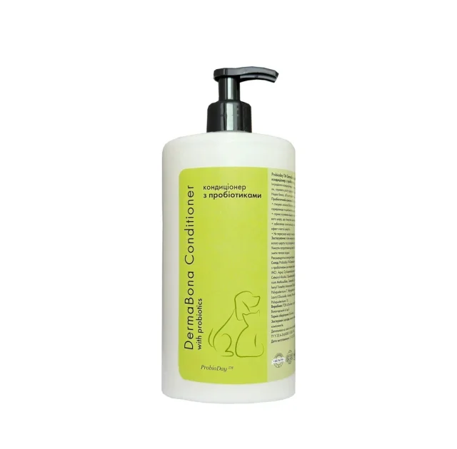 Кондиціонер ProbioDay DermaBona Conditioner для собак та котів, з пробіотиками, 1 л