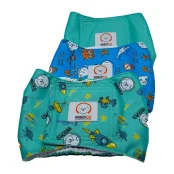 Подгузники Misoko&Co для собак (кобелей), многоразовые, Treasure, размер M, 3 шт