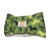 Подгузники Misoko&Co для собак (кобелей), многоразовые, камуфляж, размер XL