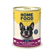 Консервированный корм Balanced Formula DOG ADULT для собак, с говядиной, лососем и овощами в желе, 0.36 кг