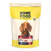 Корм Home Food DOG ADULT MINI для взрослых собак мелких пород, беззерновой, гипоаллергенный, утка и индейка, 1.6 кг
