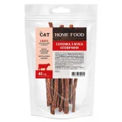 Лакомства Home Food For CAT, соломка из говяжьего мяса, 0.04 кг