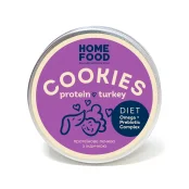 Протеїнове печиво Home Food для собак, з індичкою, 0.08 кг
