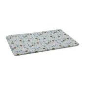 Пеленка Misoko&Co для собак, многоразовая, с пчёлами, голубая, 70×80 см, 1 шт