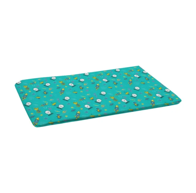 Пеленка Misoko&Co для собак, многоразовая, с ракетами, мятная, 70×80 см, 1 шт