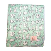 Пеленка Misoko&Co для собак, многоразовая, щенки, мятная, размер S, 40×50 см