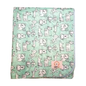 Пеленка Misoko&Co для собак, многоразовая, щенки, мятная, размер M, 70×80 см