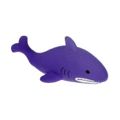 Игрушка Misoko&Co для собак, акула, латекс, синий, 19 см