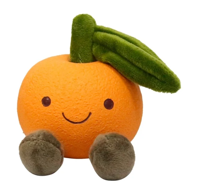 Игрушка Misoko&Co для собак, апельсин, латекс, оранжевый, 11 см