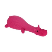 Игрушка Misoko&Co для собак, бегемот, латекс, фиолетовый, 22.7 см