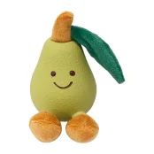 Игрушка Misoko&Co для собак, груша, латекс, зеленый, 14.5 см