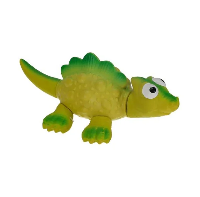 Игрушка Misoko&Co для собак, динозаврик, винил, зеленый, 21 см