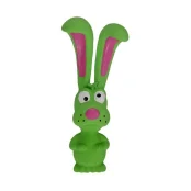 Игрушка Misoko&Co для собак, длинноухая собака, латекс, зеленый, 17 см