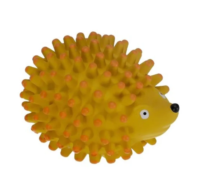 Игрушка Misoko&Co для собак, ежик, латекс, оранжевый, 6.9 см