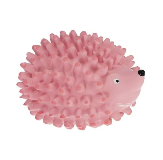 Игрушка Misoko&Co для собак, ежик, латекс, розовый, 13.2 см