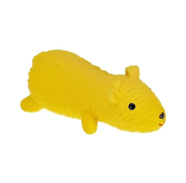 Игрушка Misoko&Co для собак, олень, латекс, желтый, 17.5 см