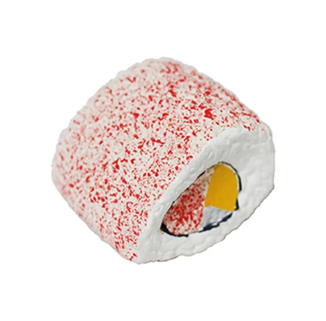 Игрушка Misoko&Co для собак, суши, латекс, розовая, 5.5 см
