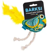Іграшка Barksi для котів, з дзвіночком, папуга