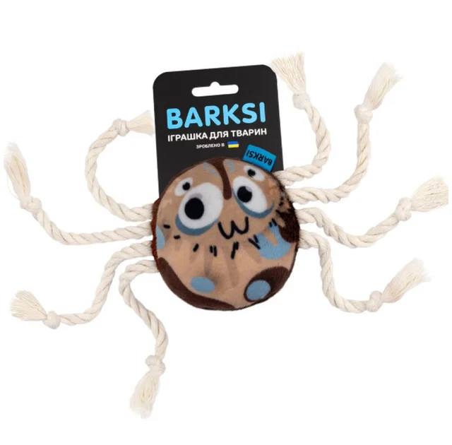 Іграшка Barksi для собак, павук