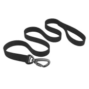 Повідець Barksi SURF для собак, із замком, чорний, 300 см, 1.6 см