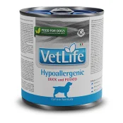Влажный корм Farmina Vet Life Hypoallergenic Duck & Potato для взрослых собак при пищевой аллергии, утка с бататом, 300 г