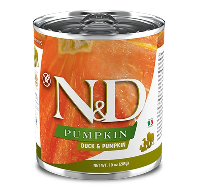 Влажный корм Farmina N&D Grain Free Pumpkin Duck Adult All Breeds для взрослых собак, тыква с уткой, 285 г
