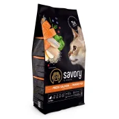 Сухий корм Savory Kitten rich in Fresh Salmon with Marine Fish для кошенят всіх порід, зі свіжим лососем та морською рибою, 400 г
