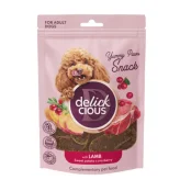 Лакомства Delickcious для собак, ягненок с бататом и клюквой, 8 г