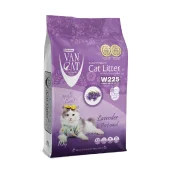 Бентонитовый наполнитель VanCat Lavender для туалета, 10 кг