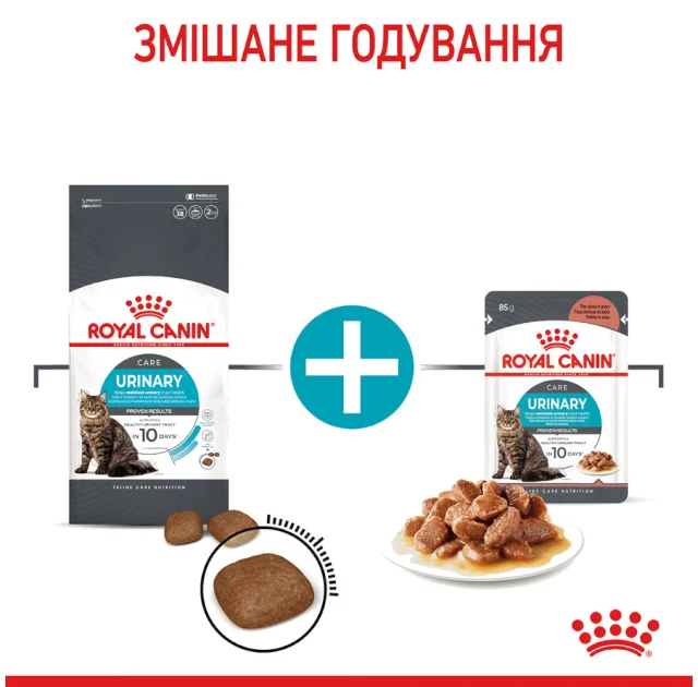 Вологий корм Royal Canin Urinary Care для підтримки здоров'я сечовидільної системи котів, 85 г