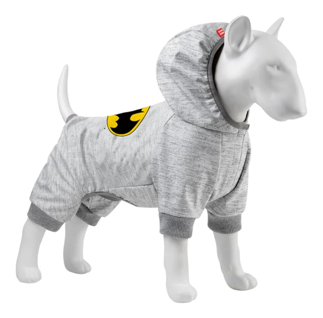 Комбинезон WAUDOG Clothes для собак, рисунок "Бетмен лого", S30