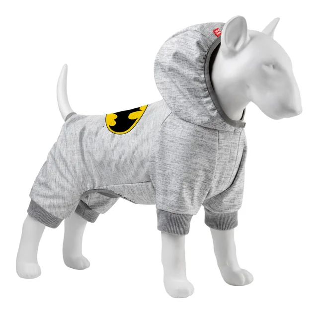 Комбінезон WAUDOG Clothes для собак, малюнок "Бетмен лого", L50
