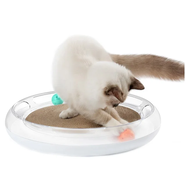 Іграшка Petkit Fun Cat Scratcher 4 in 1 для котів, 44×44×7.1 см