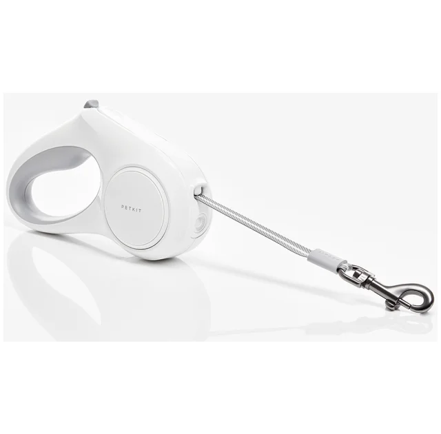 Повідець-рулетка Petkit Go Free Dog Retractable Leash для собак, 4.5 м, білий