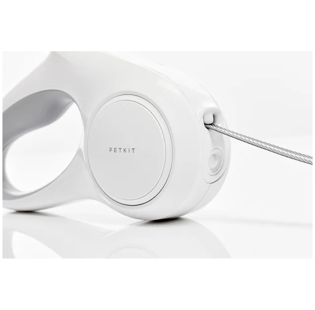 Повідець-рулетка Petkit Go Free Dog Retractable Leash для собак, 4.5 м, білий