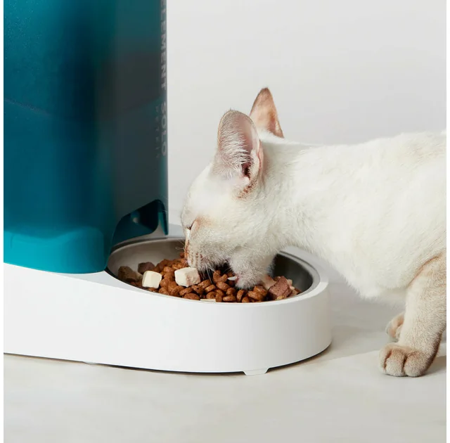 Смарт годівниця Petkit Fresh Element Solo Green для собак та котів, 3 л, 16.7×31.6×29.6 см, зелена