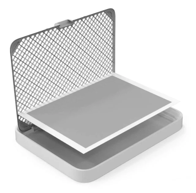 Туалет Petkit Pura Dog Toilet для собак, 52×39×4.7 см, сірий