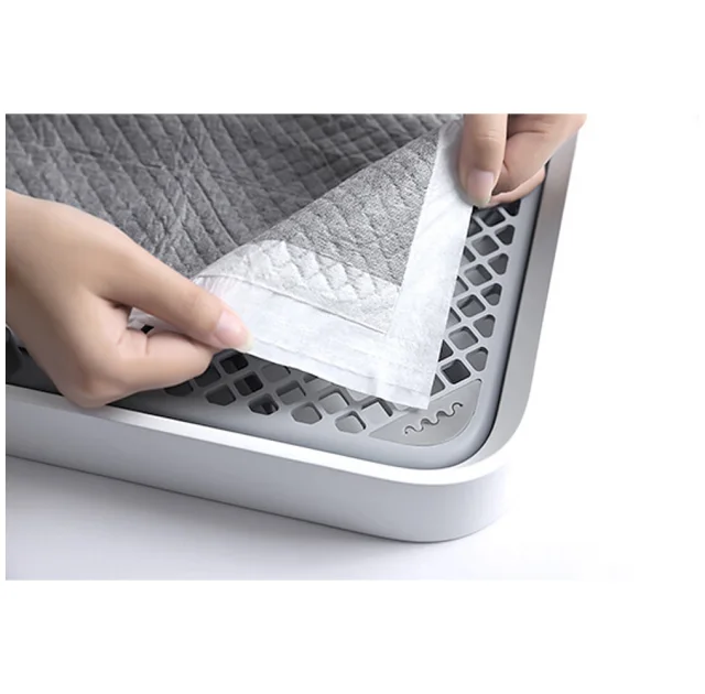 Туалет Petkit Pura Dog Toilet для собак, 52×39×4.7 см, сірий