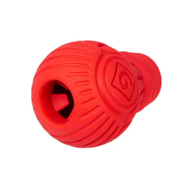 Іграшка для собак GiGwi Bulb Rubber, Лампочка резинова, гума, M, червона